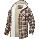 Chandler | Hooded Plaid Shacket