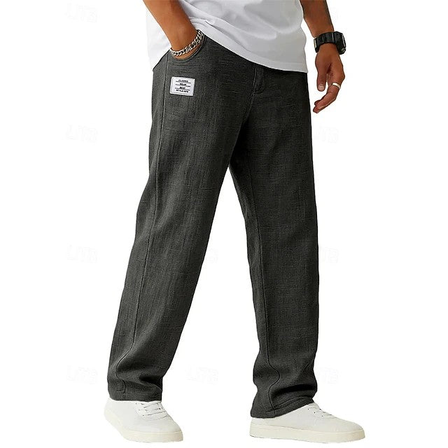 Elliot | Relaxed Straight-Leg Trousers