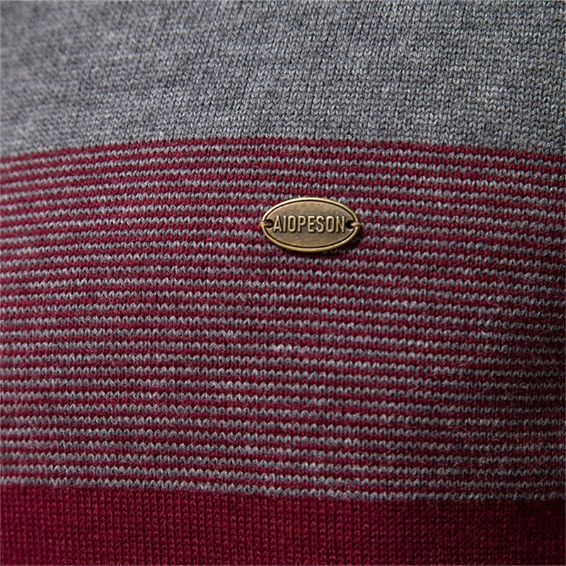 Chester | Quarter-Zip Colour-Block Sweater