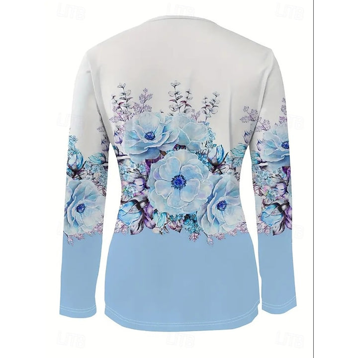 Ingrid | Bohemian Quarter-Zip Top