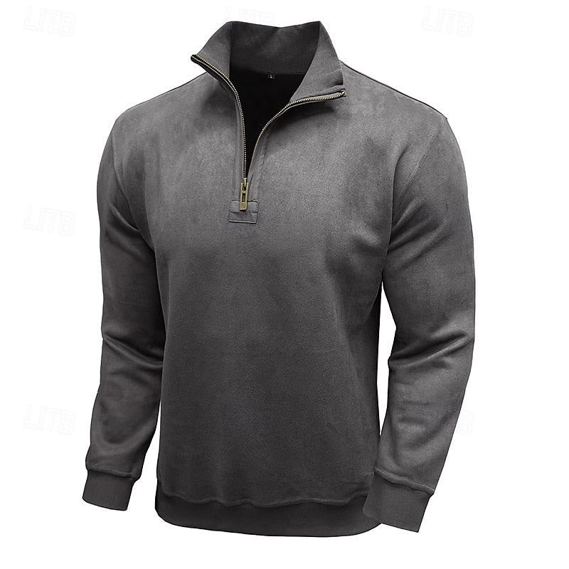 Ellison | Refined Quarter-Zip Sweatshirt