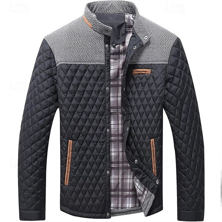 Ellison | Quilted Stand-Collar Jacket