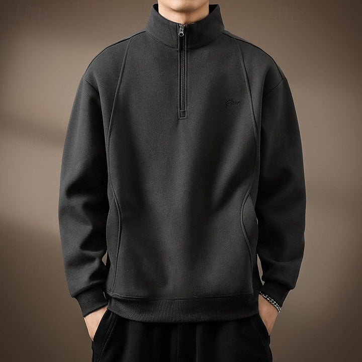 Franklin | Refined Quarter-Zip Sweatshirt