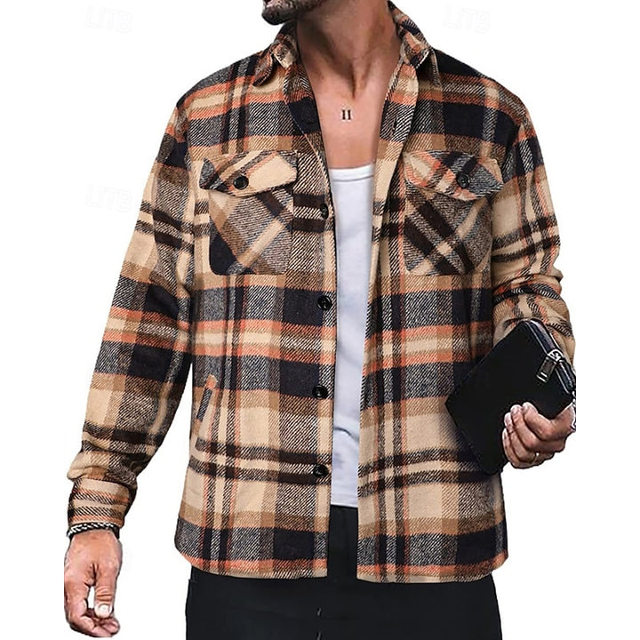 Callan | Rugged Plaid Shirt Jacket
