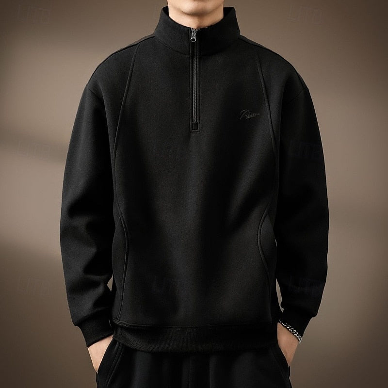 Franklin | Refined Quarter-Zip Sweatshirt