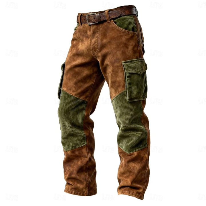 Hollis | Rugged Panelled Cargo Pants