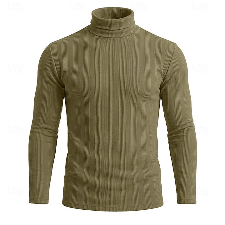 Alistair | Ribbed Turtleneck