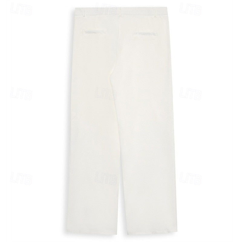 Nigel | Tailored Straight-Leg Dress Pants