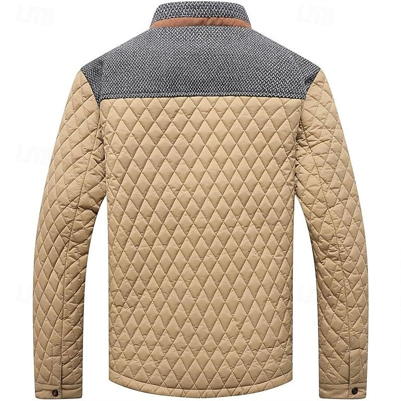 Ellison | Quilted Stand-Collar Jacket