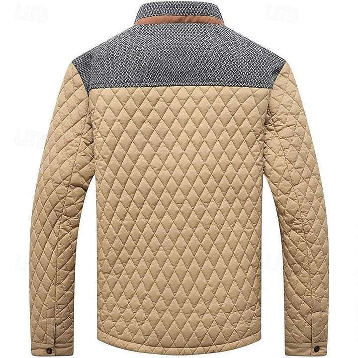 Ellison | Quilted Stand-Collar Jacket