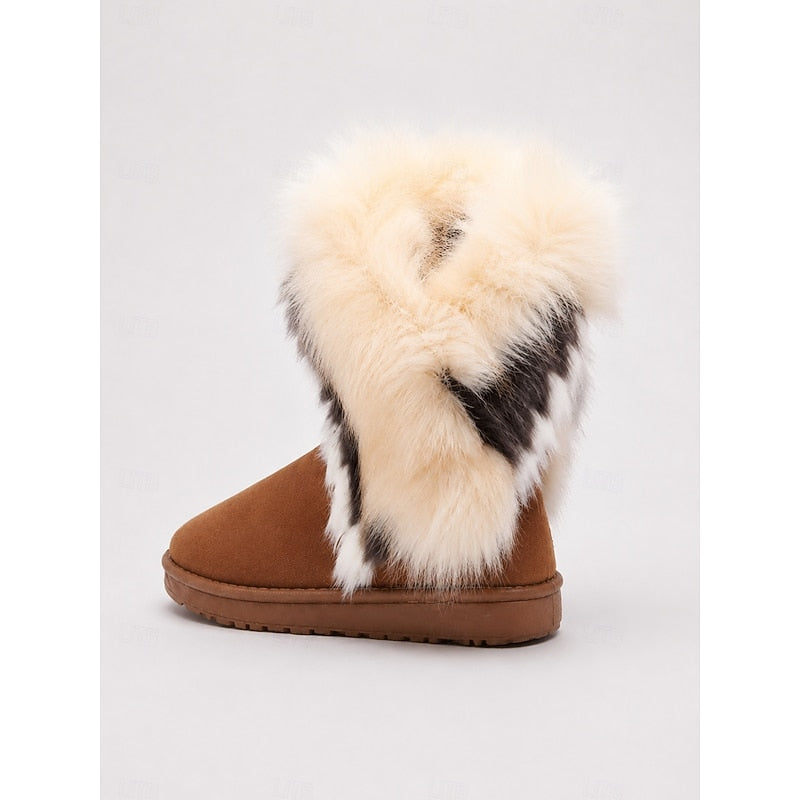 Sloane | Cozy Fur-Trimmed Snow Boots