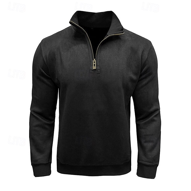 Ellison | Refined Quarter-Zip Sweatshirt