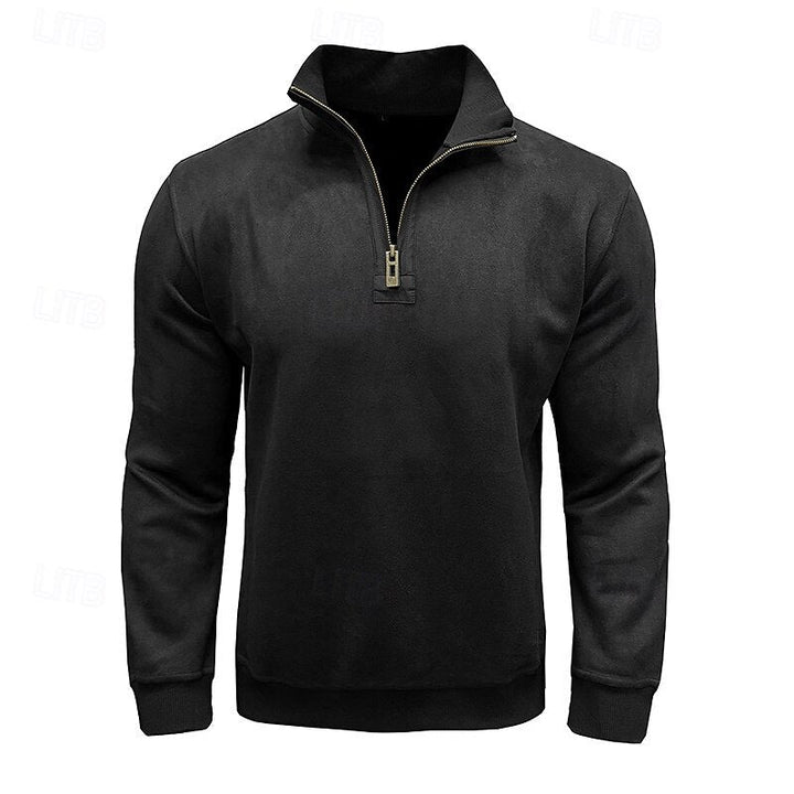 Ellison | Refined Quarter-Zip Sweatshirt