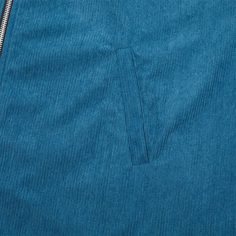 Ellis | Ribbed Zip-Up Jacket