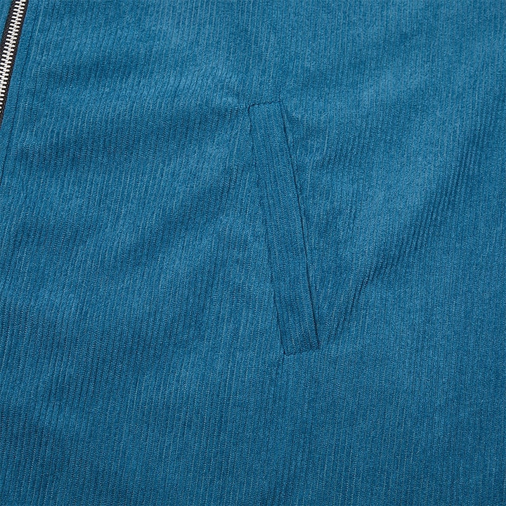 Ellis | Ribbed Zip-Up Jacket