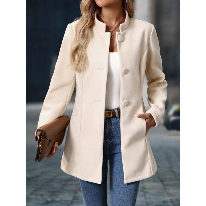 Maribel | Refined Stand-Collar Jacket