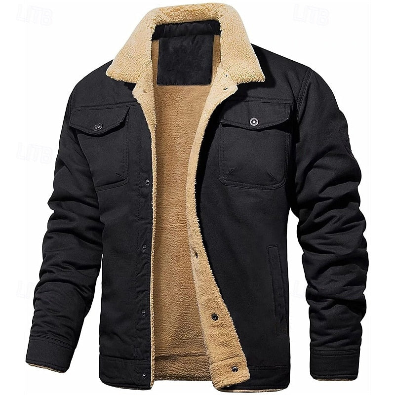 Clayton | Rugged Lined Winter Jacket