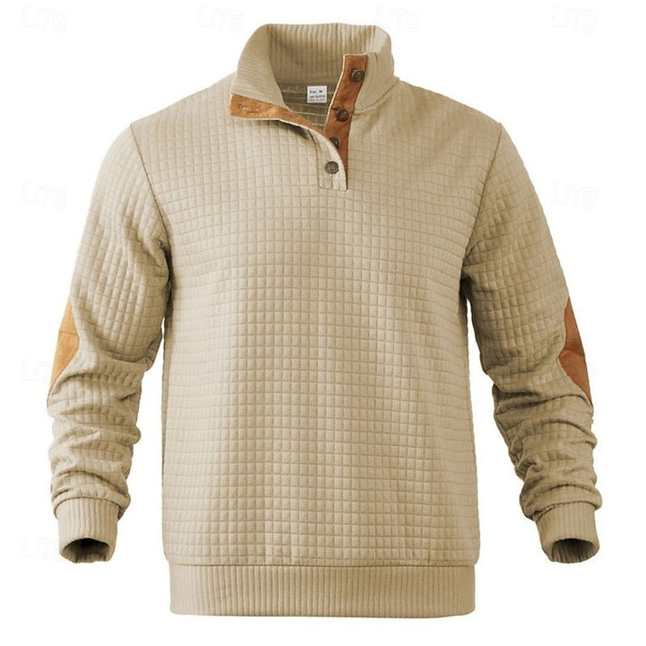 Nash | Button-Neck Pullover Sweater