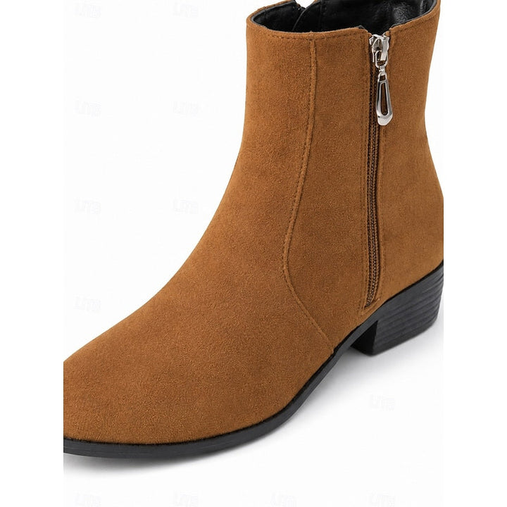 Georgia | Sleek Side-Zip Ankle Boots
