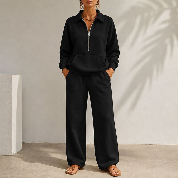 Juliet | Relaxed Half-Zip Two-Piece Set