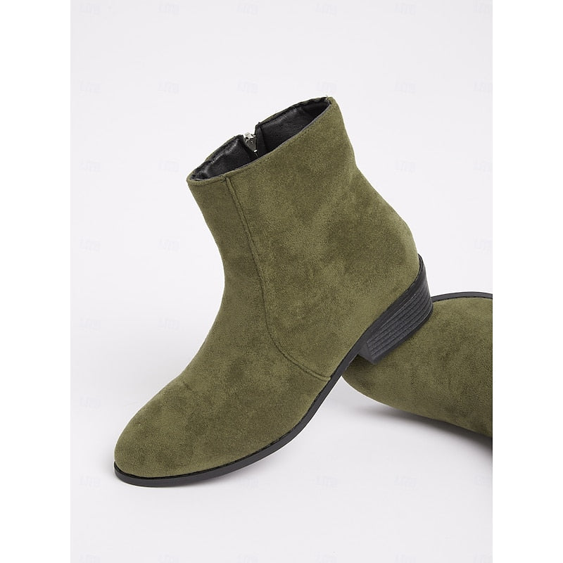 Georgia | Sleek Side-Zip Ankle Boots