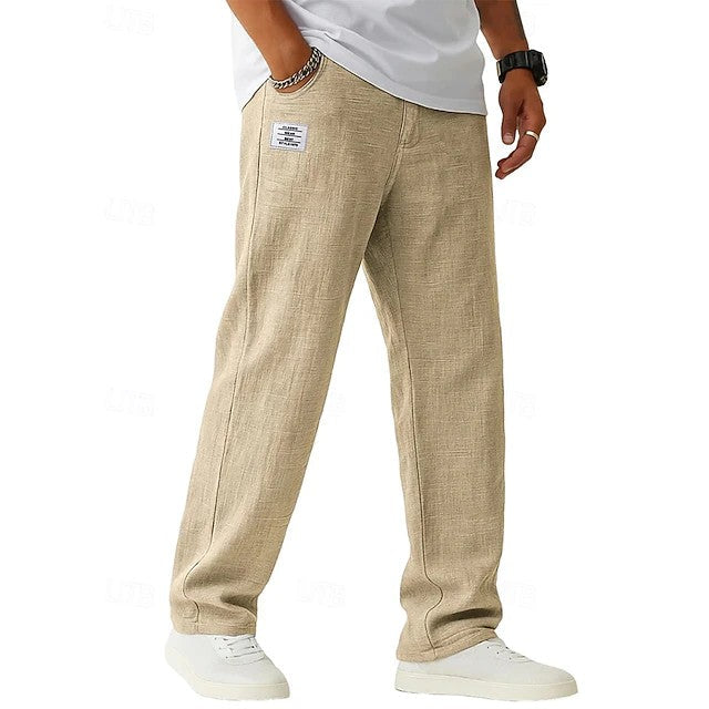 Elliot | Relaxed Straight-Leg Trousers