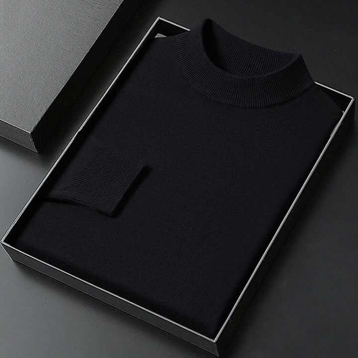 Hayes | Refined Mock Neck Sweater