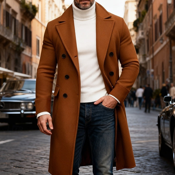 Nolan | Tailored Longline Overcoat