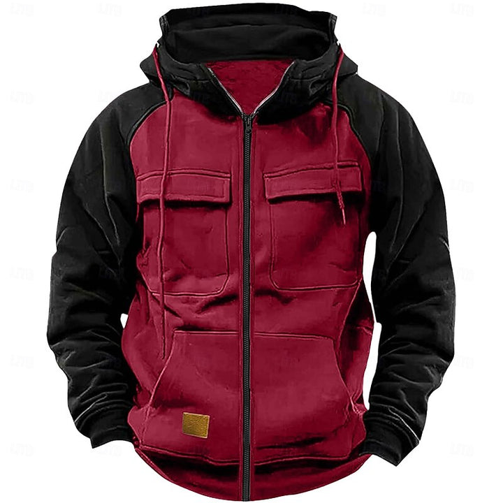 Rhett | Utility Full-Zip Hoodie