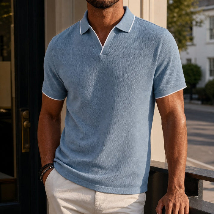 Warren | Classic Collar Knit Polo