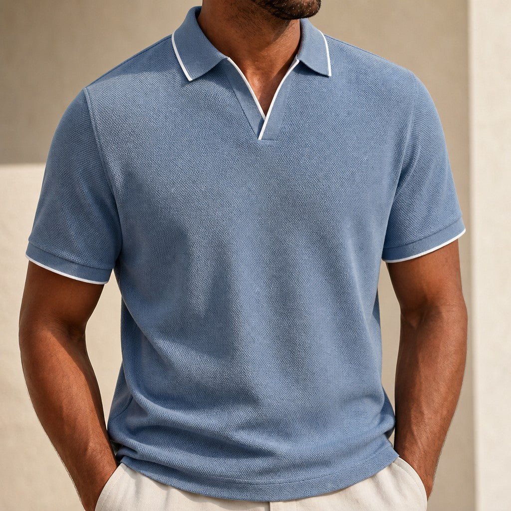 Warren | Classic Collar Knit Polo
