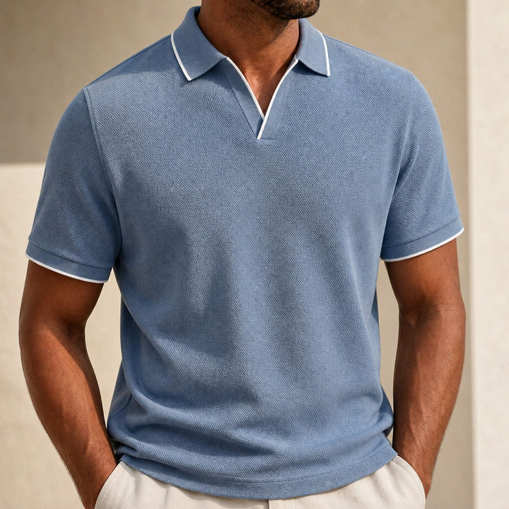 Warren | Classic Collar Knit Polo