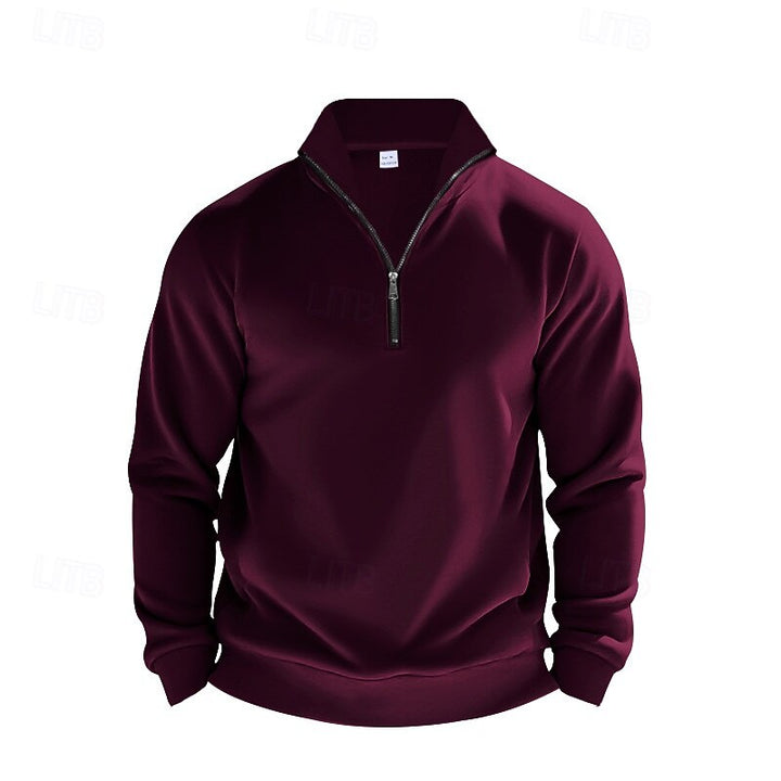 Tanner | Refined Half-Zip Sweatshirt