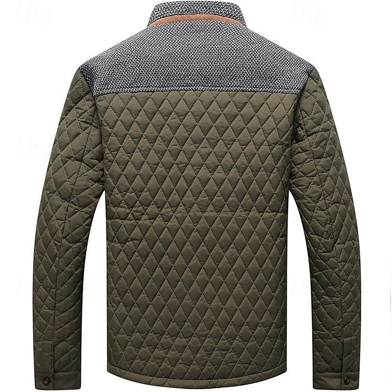 Ellison | Quilted Stand-Collar Jacket