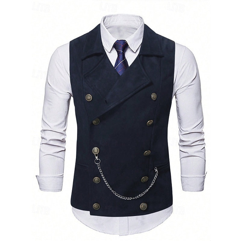 Reuben | Double-Breasted Tailored Vest