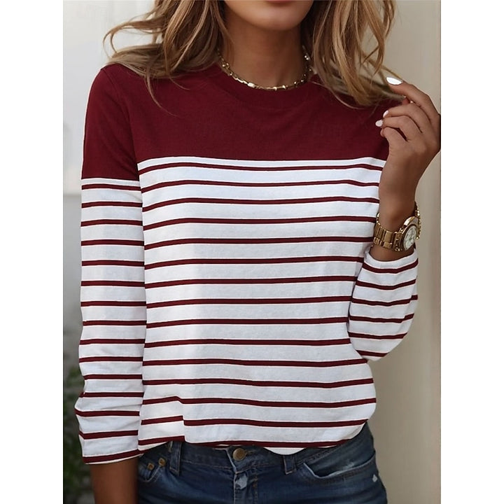 Penelope | Striped Long-Sleeve Top