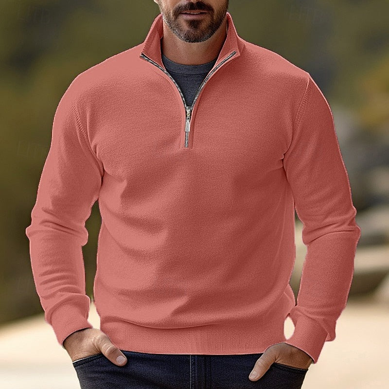 Camden | Half-Zip Stand-Collar Sweater