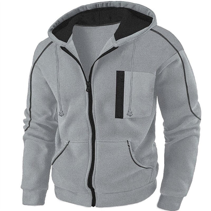 Damon | Full-Zip Hooded Jacket