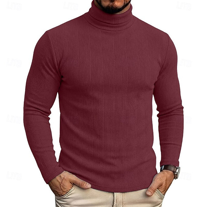 Alistair | Ribbed Turtleneck