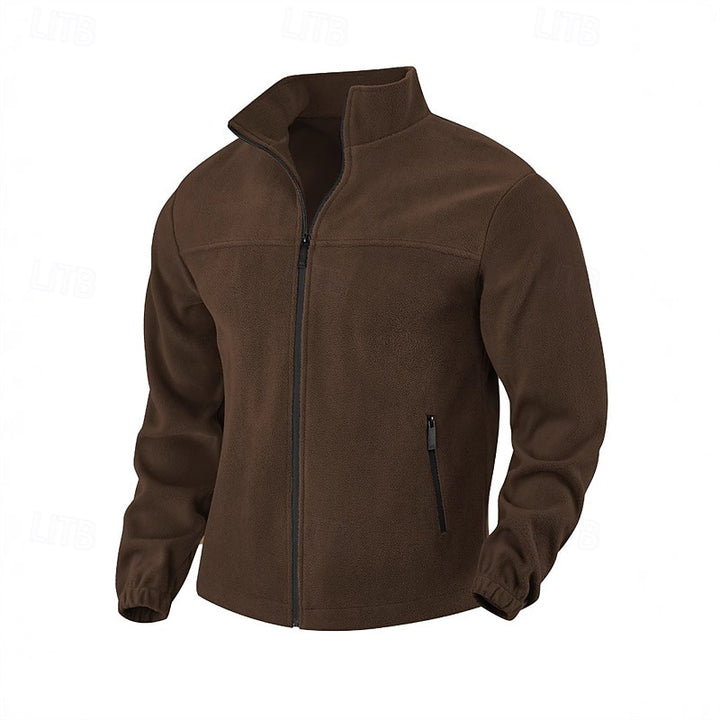 Ellis | Stand-Collar Full-Zip Fleece Jacket