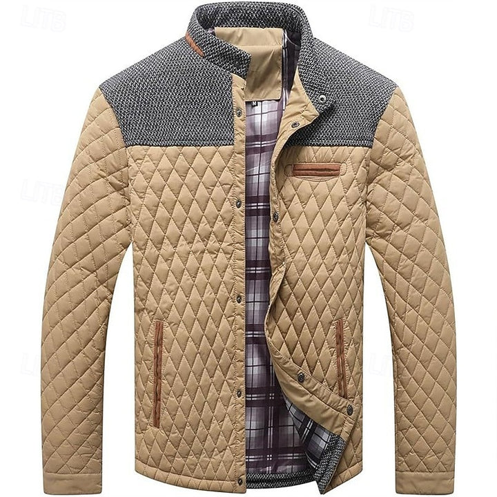Ellison | Quilted Stand-Collar Jacket