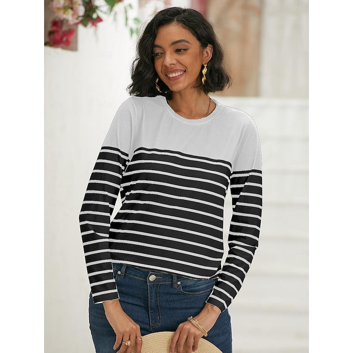 Penelope | Striped Long-Sleeve Top