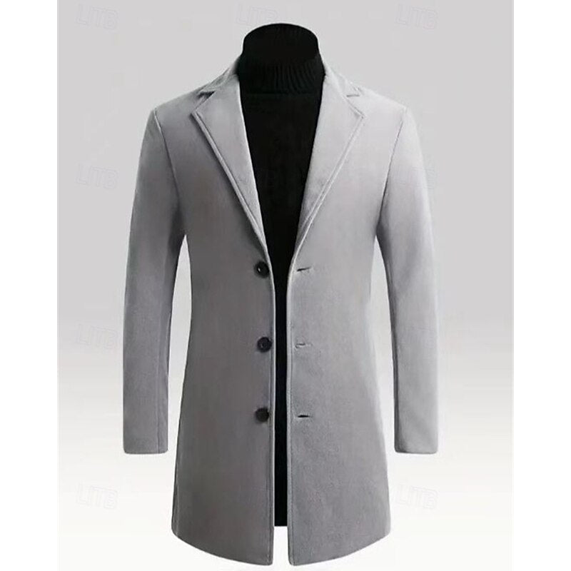 Oscar | Refined Long Overcoat