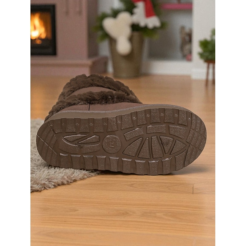Wren | Cozy Fur-Trimmed Winter Boots