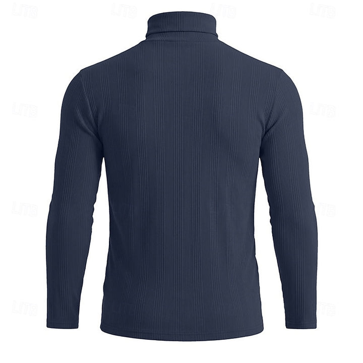 Alistair | Ribbed Turtleneck
