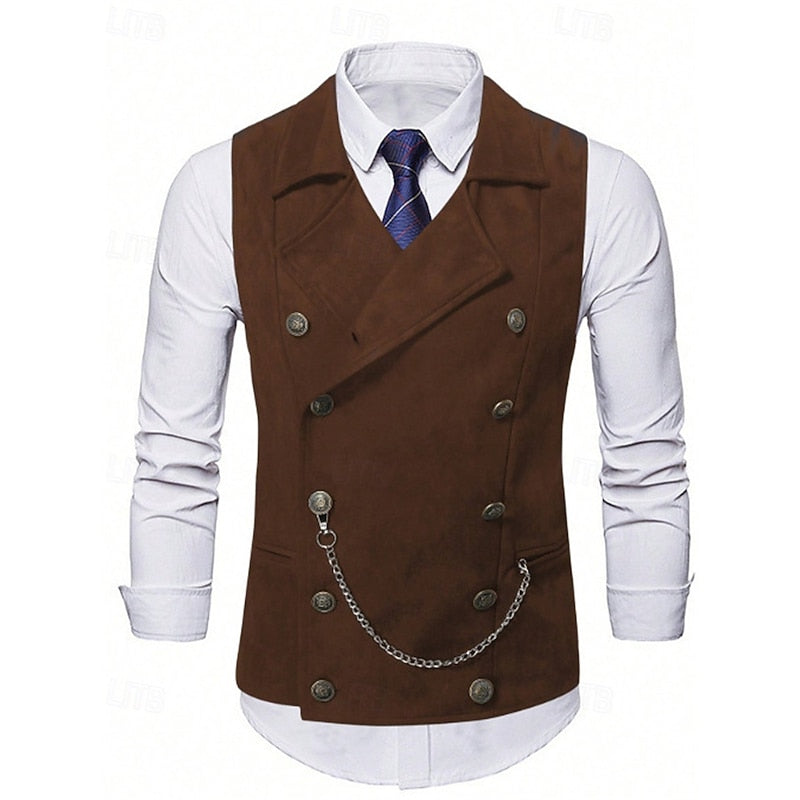 Reuben | Double-Breasted Tailored Vest