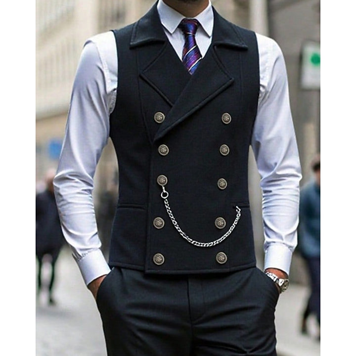 Reuben | Double-Breasted Tailored Vest