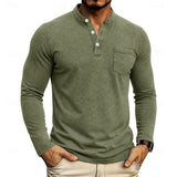 Russell | Long-Sleeve Henley Shirt