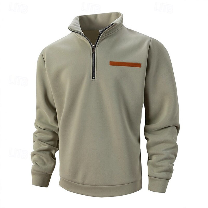 Rhodes | Quarter-Zip Standing Collar Pullover