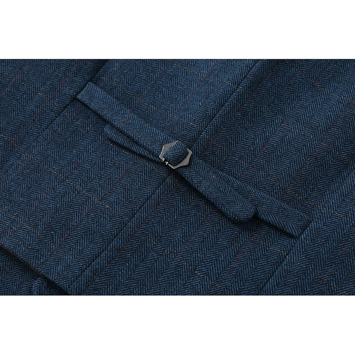Everard | Herringbone Single-Breasted Vest